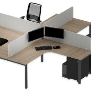 Workstations (4 pax L-shaped)