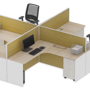 Workstation (4 pax L-shaped)