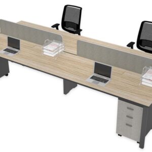 Rectangular Workstations (4 pax)