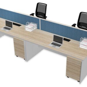 Rectangular Workstations (4 pax)
