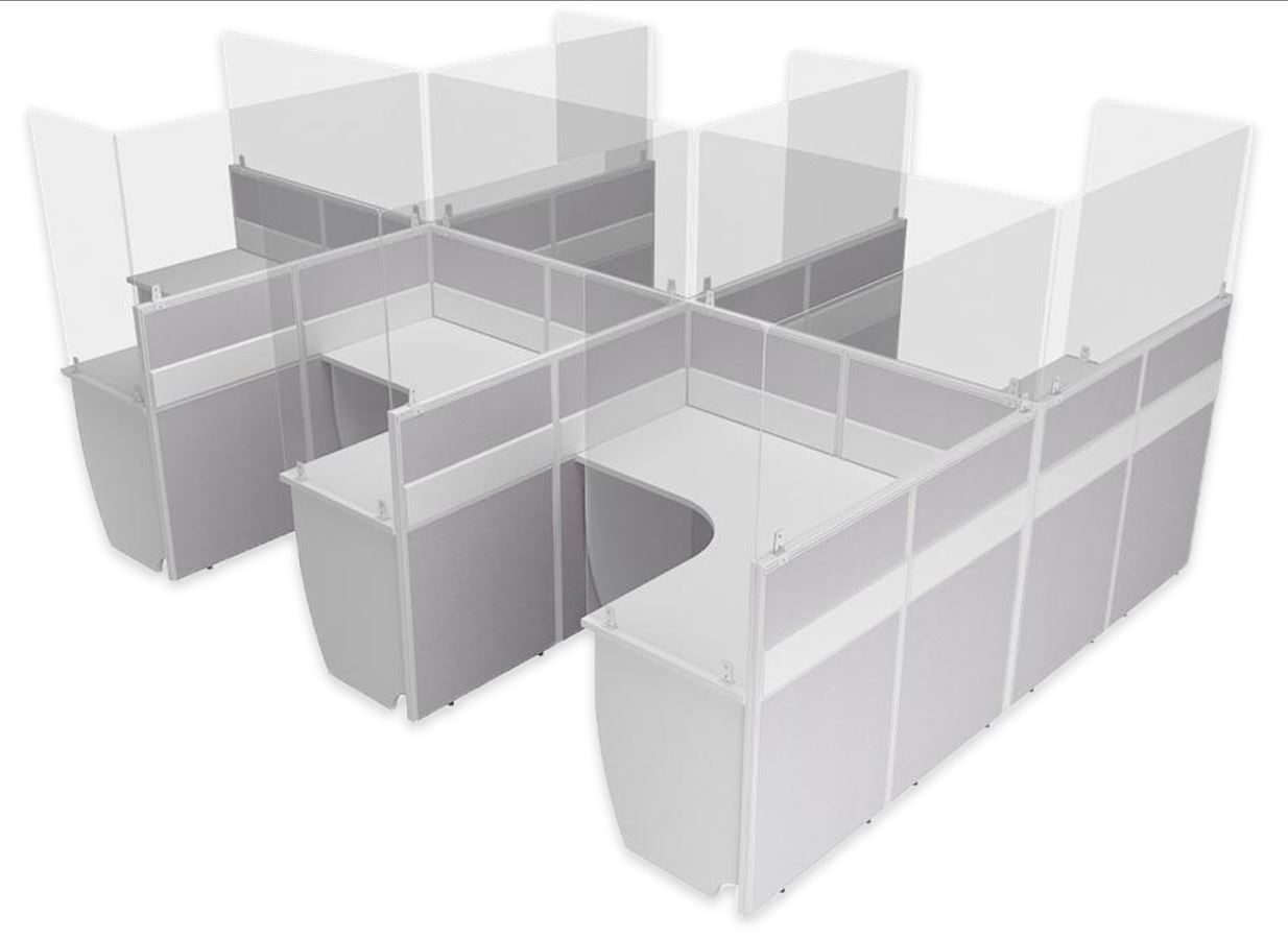 Workstations (6 pax L shaped)