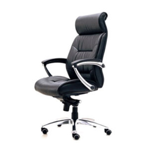D-010HL High Back Half Leather Chair