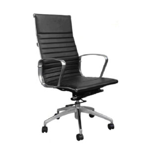 D-092A Highback Half-Leather Chair