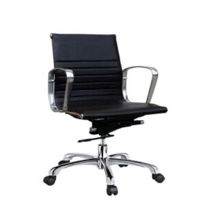 D-092BU Midback Synthetic Leather Chair