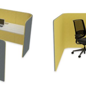Rectangular Workstation (Single pax enclosed)