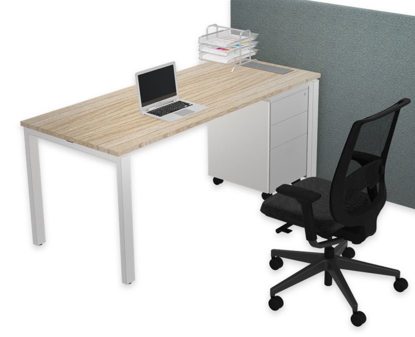 Rectangular workstation (Single pax)